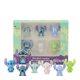 Disney Grand Jester Studio - Set di 6 mini figure di Stitch