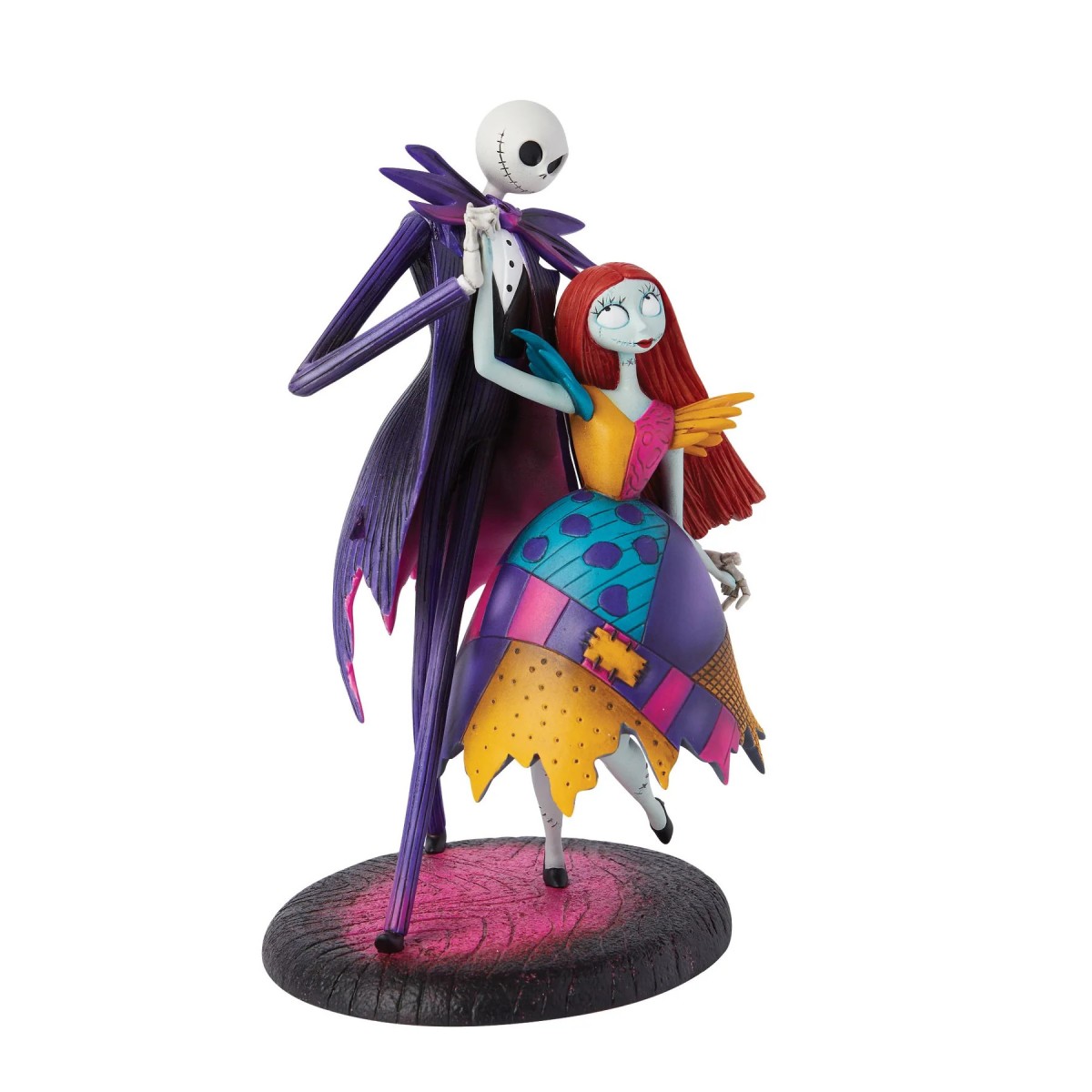 Enesco - Jack e Sally Danza al chiaro di luna - Mr. Jack's Christmas Carol Tradizione Disney di Jim Shore