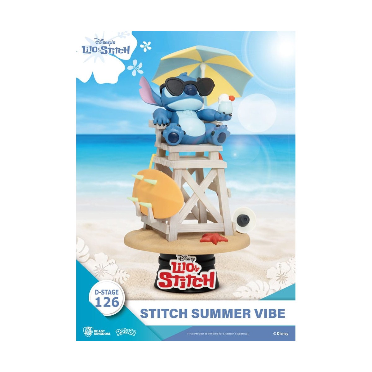 Regno della Bestia Disney Lilo & Stitch - Stitch Summer Vibe - D-Stage 