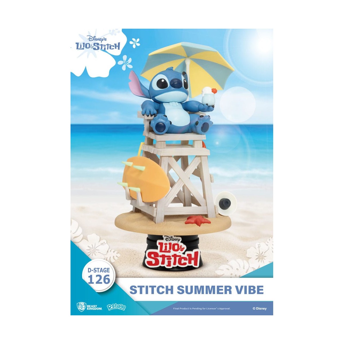 Regno della Bestia Disney Lilo & Stitch - Stitch Summer Vibe - D-Stage 