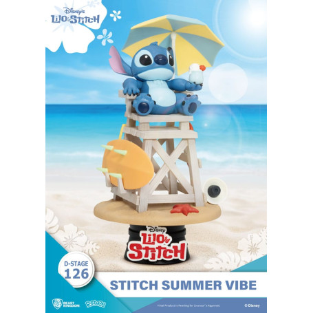 Regno della Bestia Disney Lilo & Stitch - Stitch Summer Vibe - D-Stage 