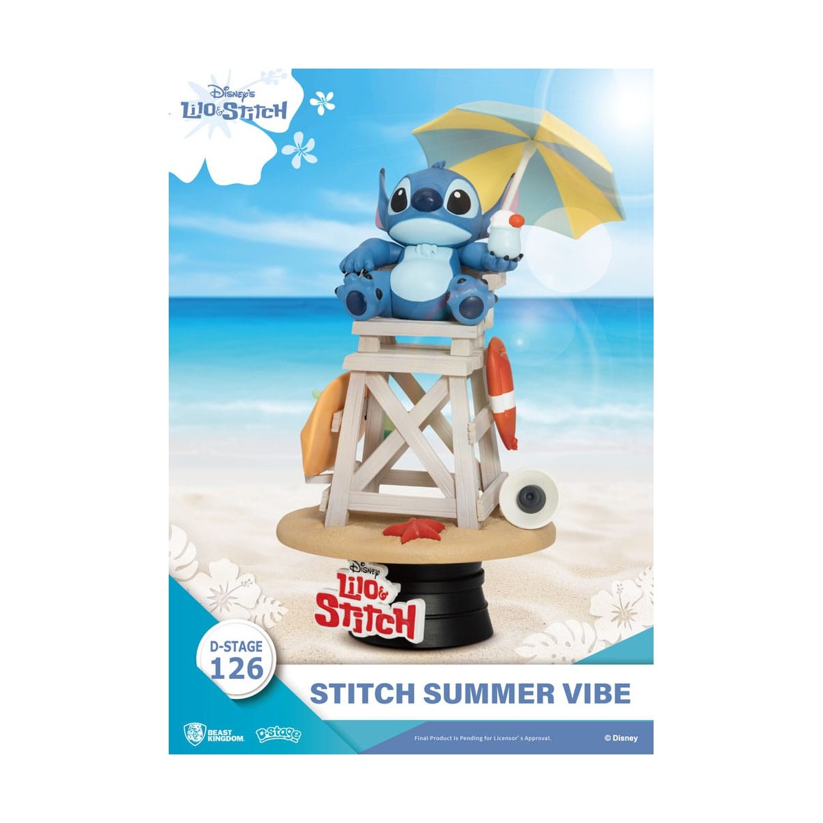 Regno della Bestia Disney Lilo & Stitch - Stitch Summer Vibe - D-Stage 