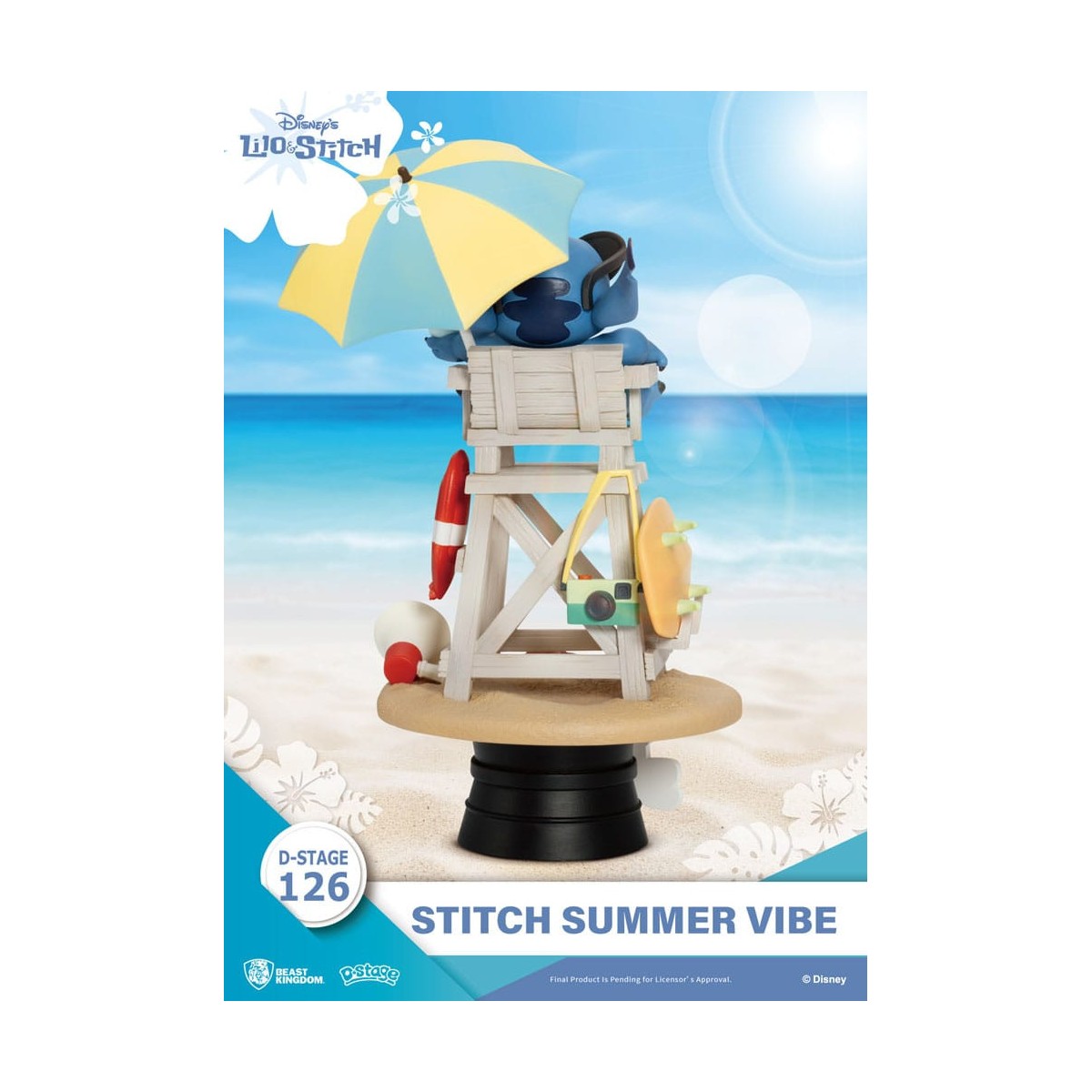 Regno della Bestia Disney Lilo & Stitch - Stitch Summer Vibe - D-Stage 