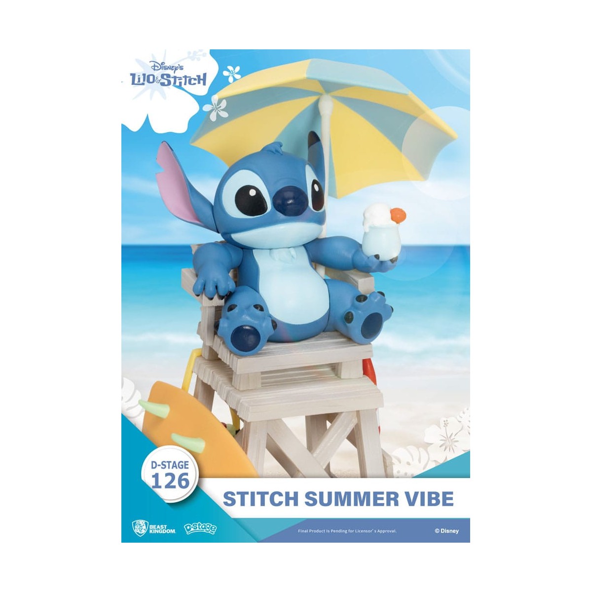 Regno della Bestia Disney Lilo & Stitch - Stitch Summer Vibe - D-Stage 