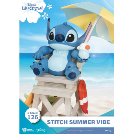 Regno della Bestia Disney Lilo & Stitch - Stitch Summer Vibe - D-Stage 