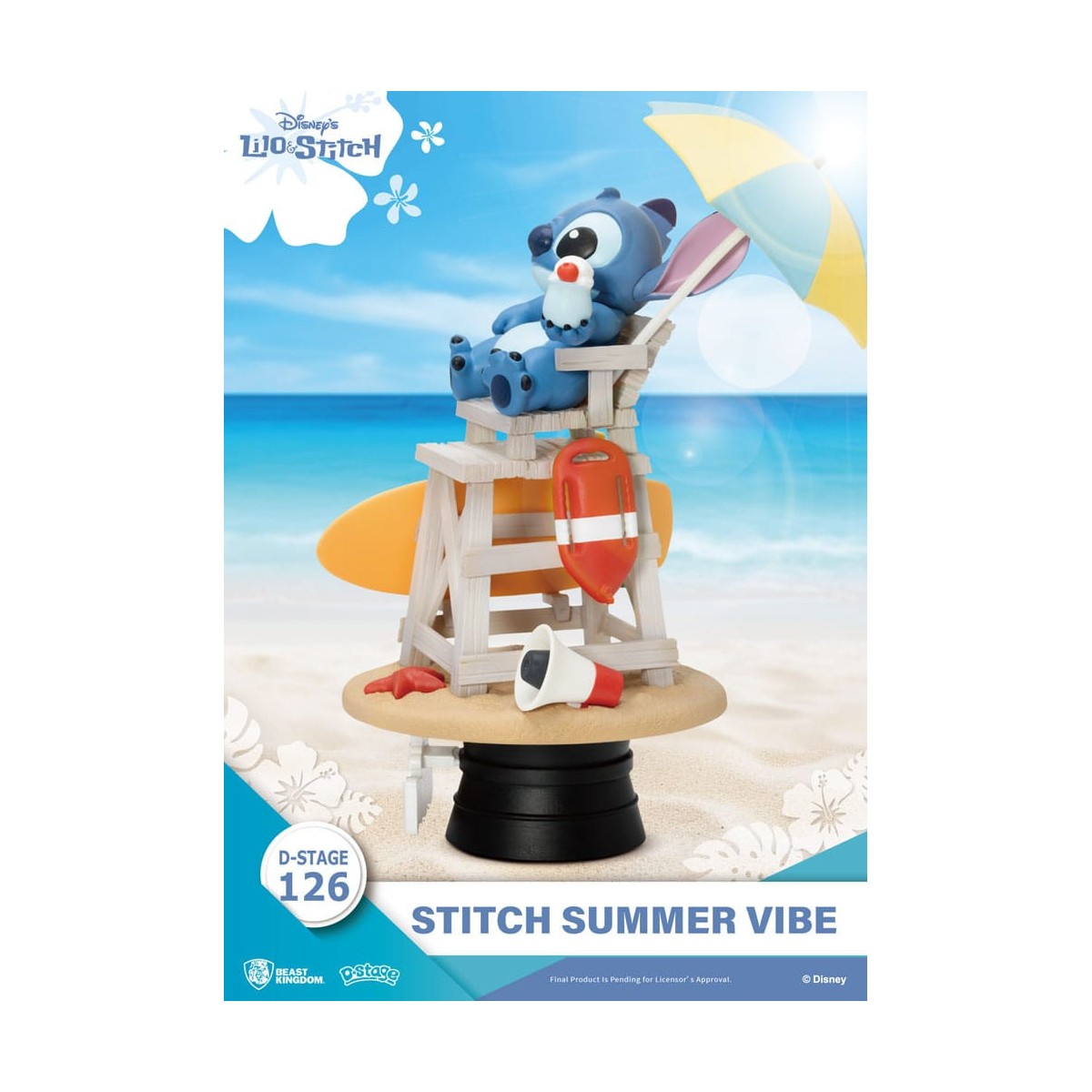 Regno della Bestia Disney Lilo & Stitch - Stitch Summer Vibe - D-Stage 