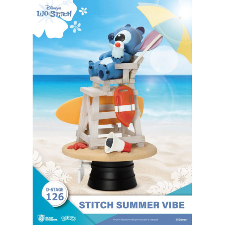 Regno della Bestia Disney Lilo & Stitch - Stitch Summer Vibe - D-Stage 