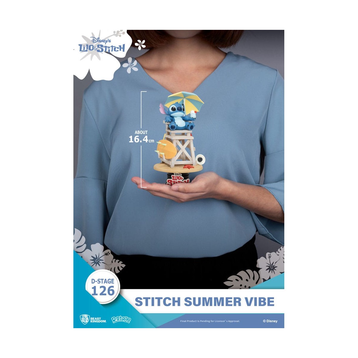 Regno della Bestia Disney Lilo & Stitch - Stitch Summer Vibe - D-Stage 