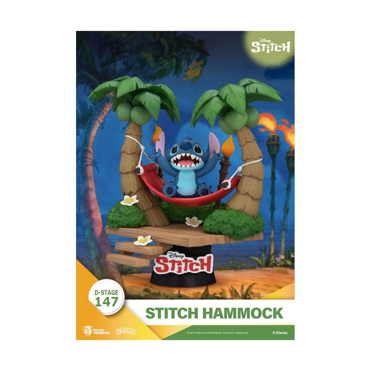 Regno delle belve Disney Lilo & Stitch - Amaca di Stitch - D-Stage