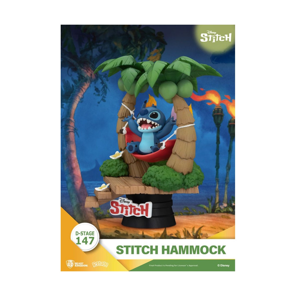 Regno delle belve Disney Lilo & Stitch - Amaca di Stitch - D-Stage