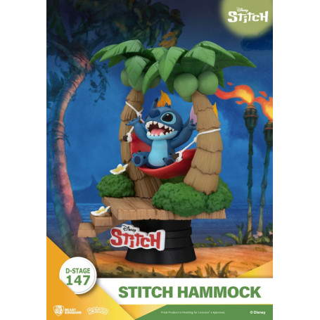 Regno delle belve Disney Lilo & Stitch - Amaca di Stitch - D-Stage