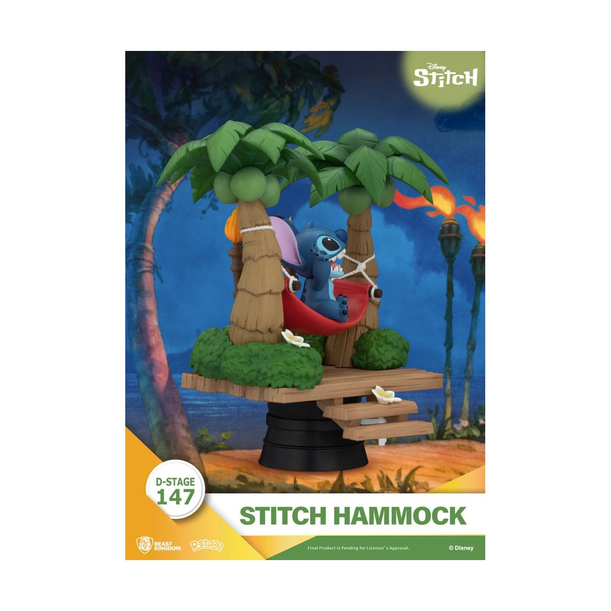 Regno delle belve Disney Lilo & Stitch - Amaca di Stitch - D-Stage