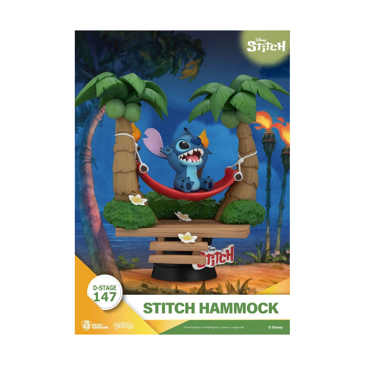 Regno delle belve Disney Lilo & Stitch - Amaca di Stitch - D-Stage