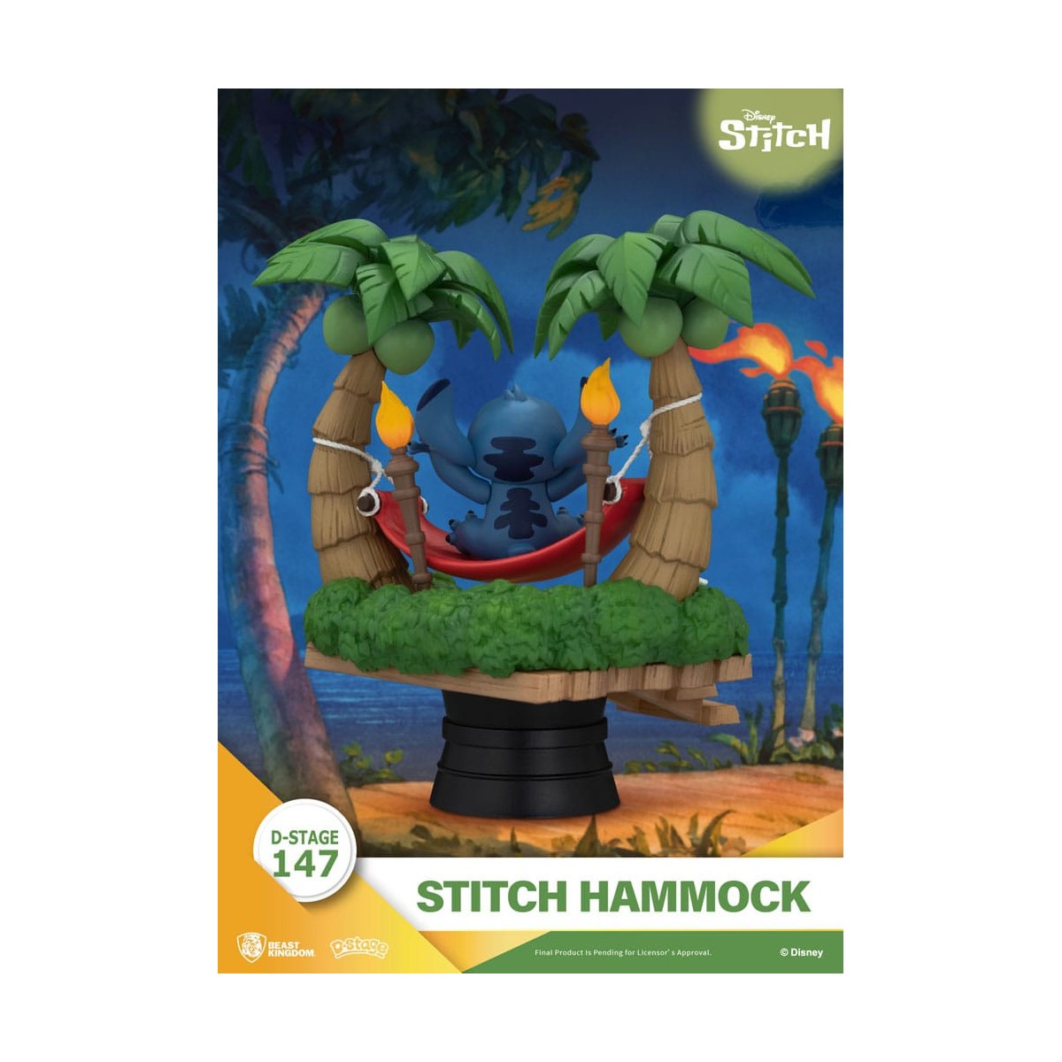 Regno delle belve Disney Lilo & Stitch - Amaca di Stitch - D-Stage