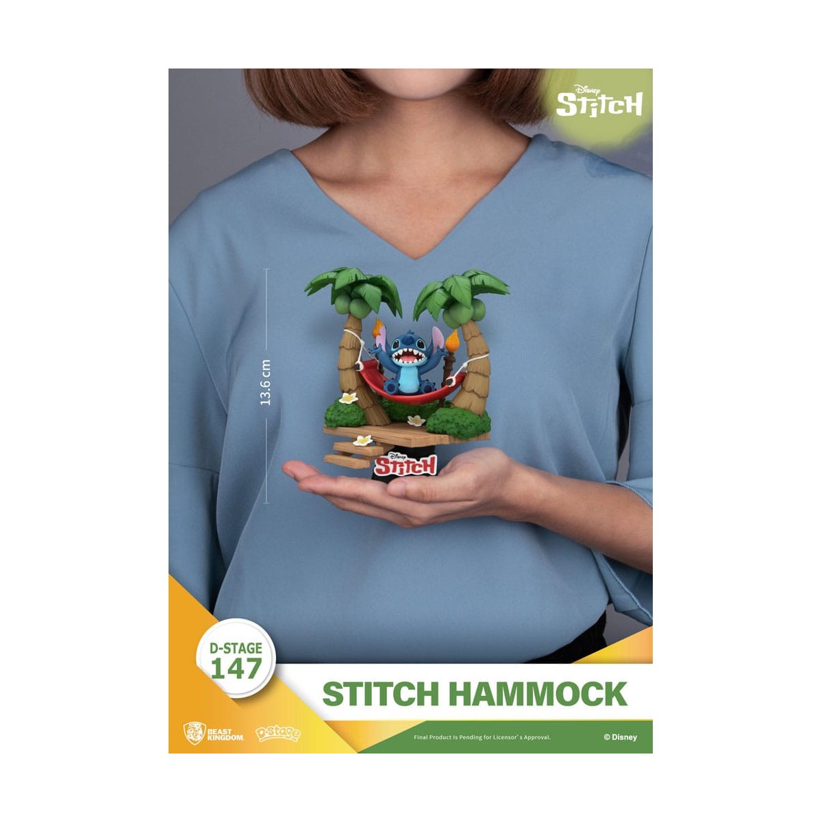 Regno delle belve Disney Lilo & Stitch - Amaca di Stitch - D-Stage
