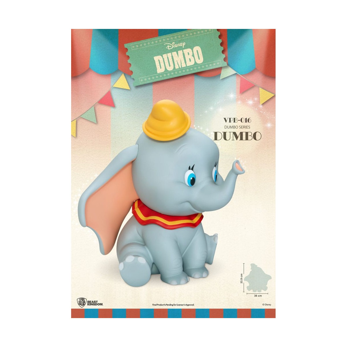 Regno della Bestia Disney - Salvadanaio gigante DUMBO