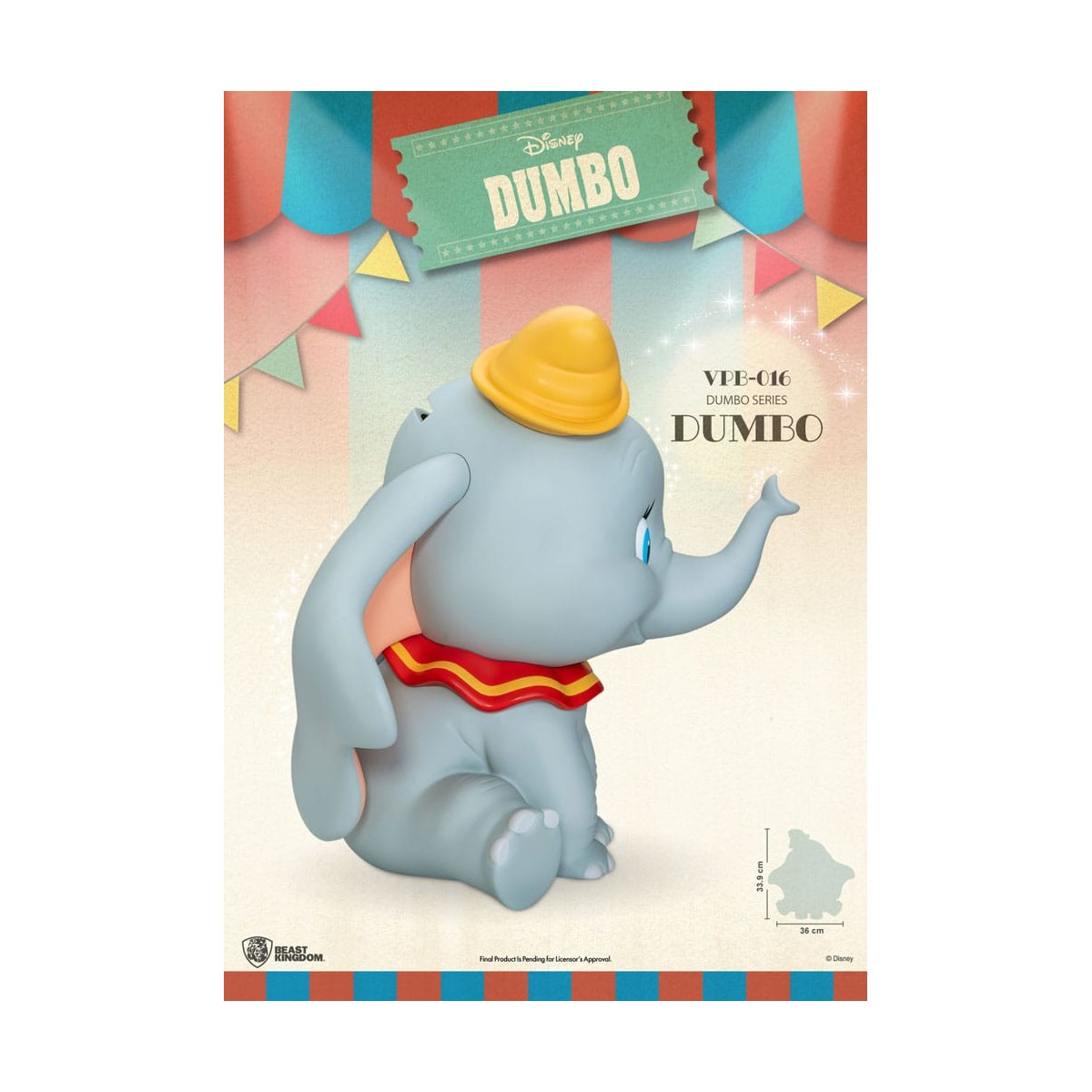 Regno della Bestia Disney - Salvadanaio gigante DUMBO