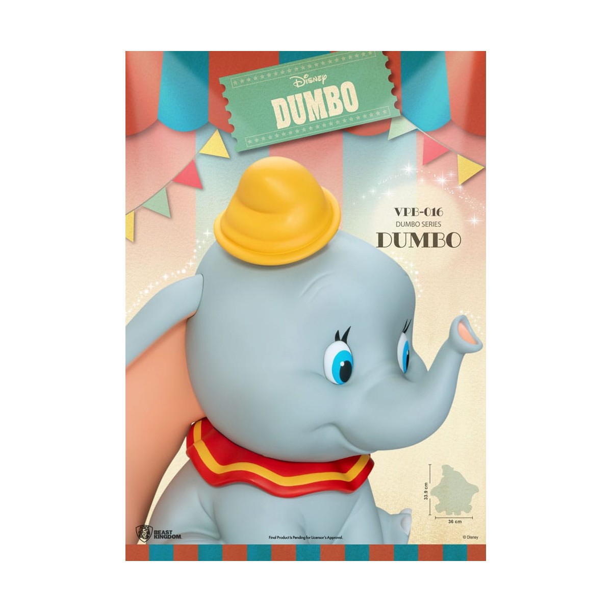 Regno della Bestia Disney - Salvadanaio gigante DUMBO