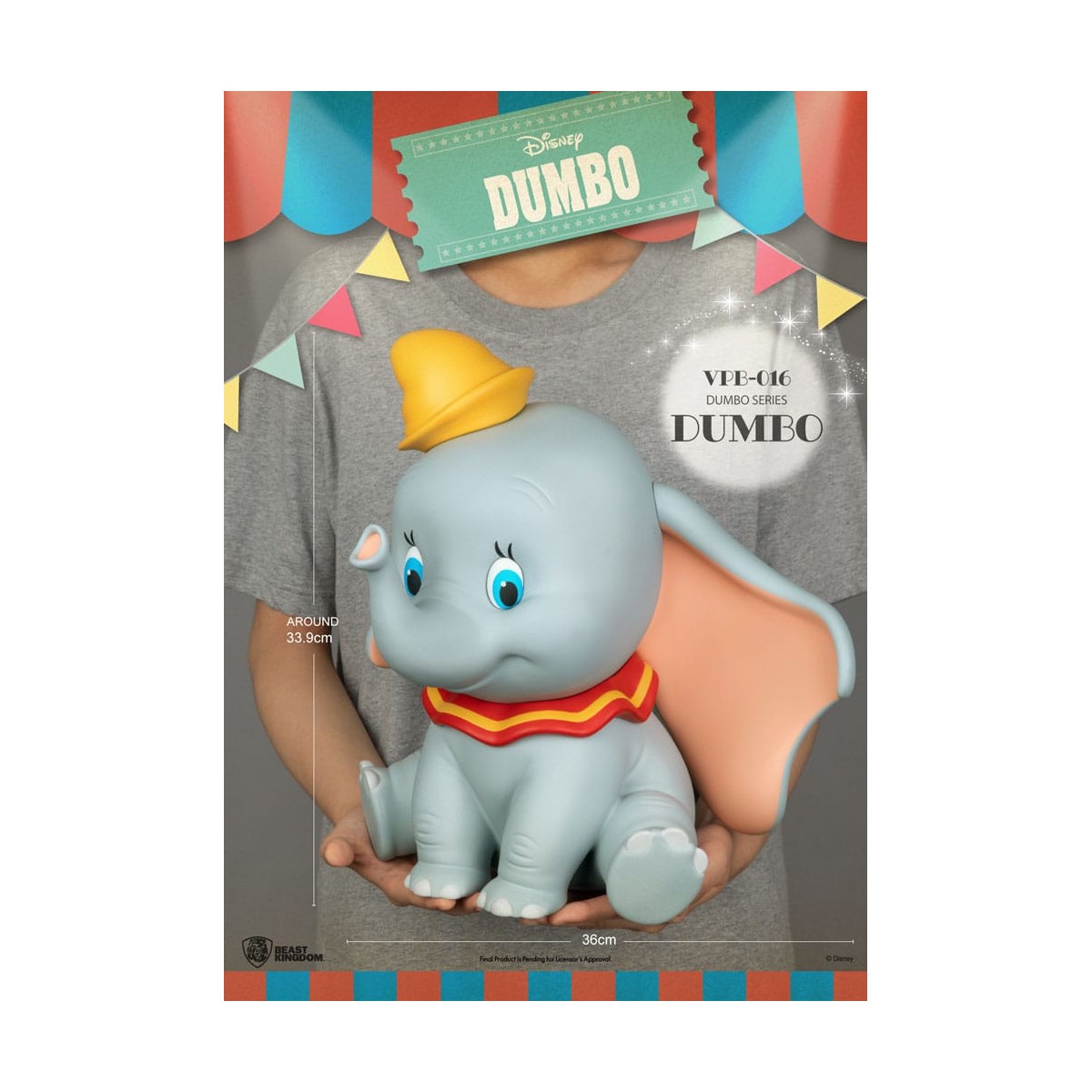 Regno della Bestia Disney - Salvadanaio gigante DUMBO
