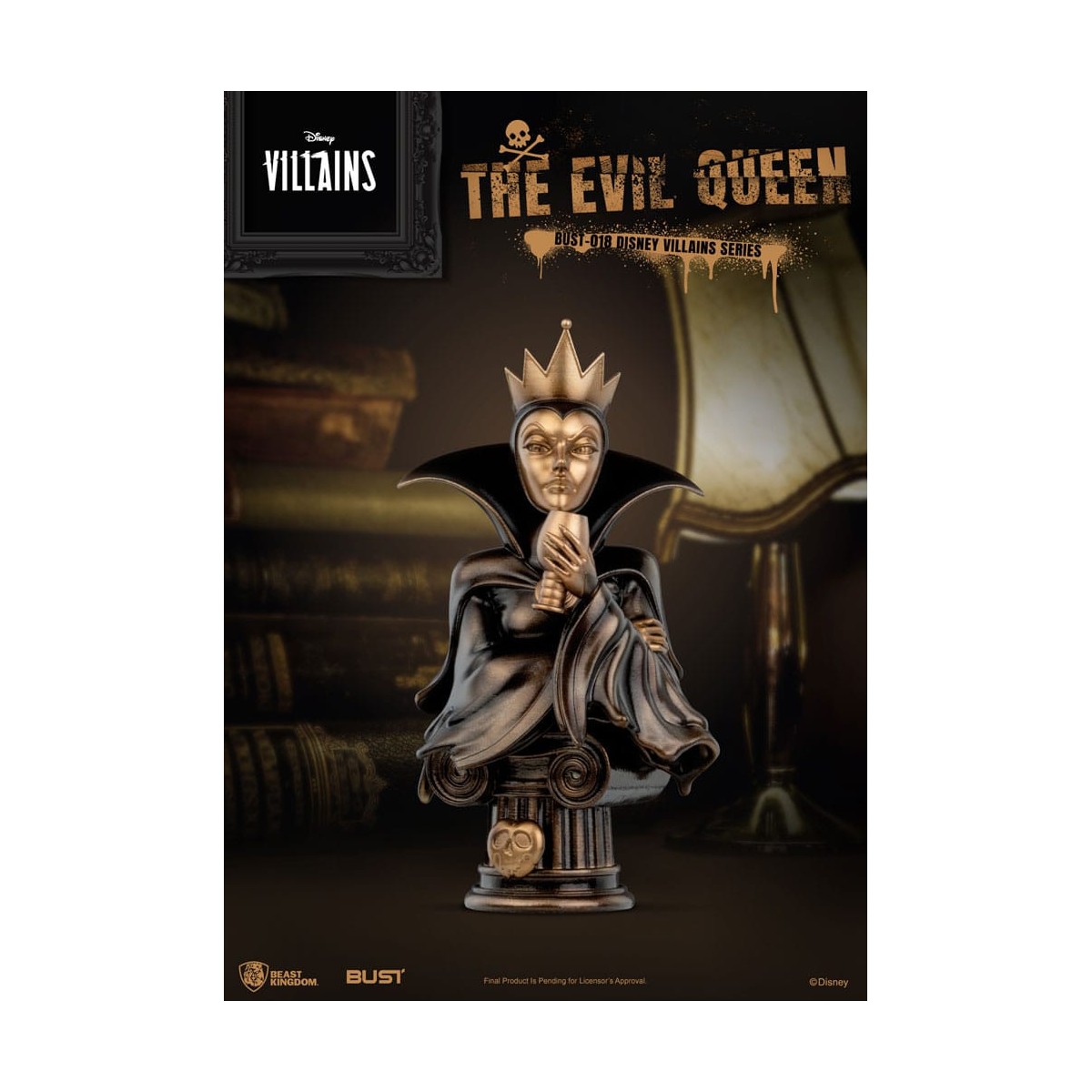 Regno della Bestia - Serie Disney Villains La Regina Cattiva busto in pvc