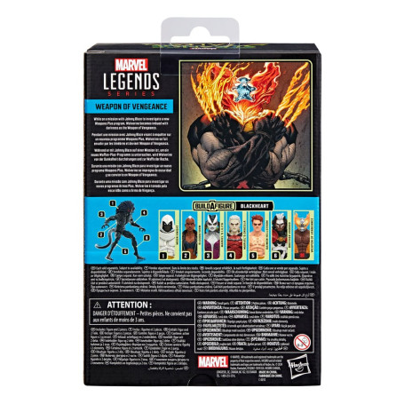 Marvel Legends Strange Tales - Arma della vendetta (Hellverine) - Blackheart BAF