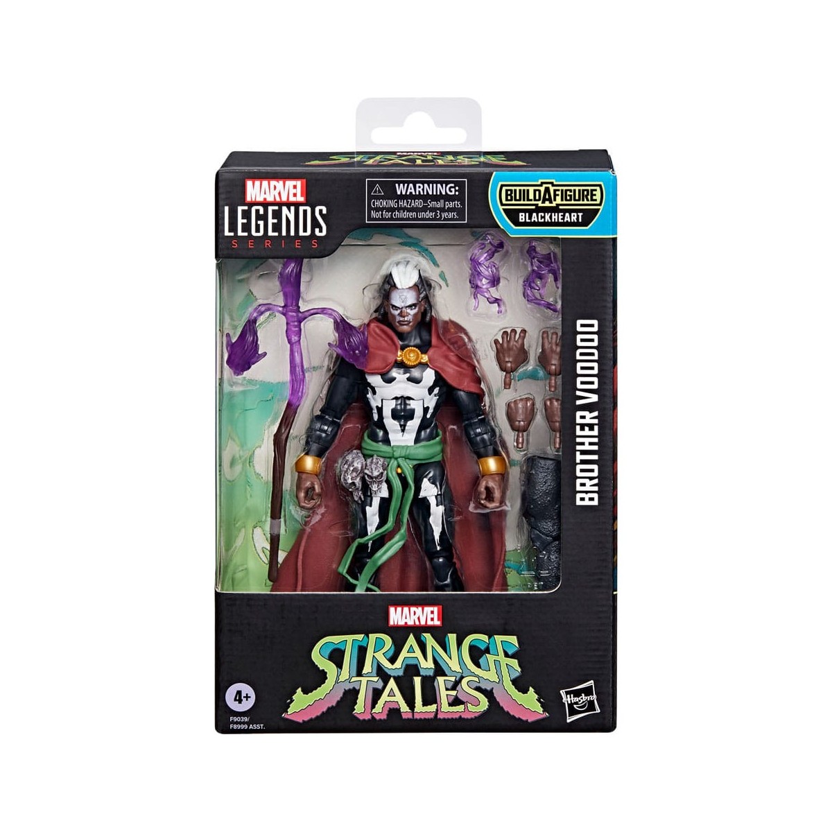 Marvel Legends Strange Tales - Fratello Voodoo - Blackheart BAF