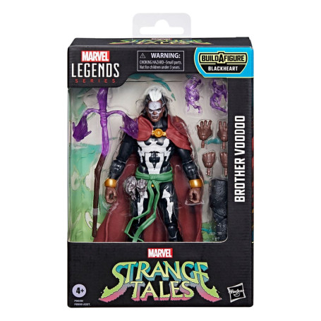 Marvel Legends Strange Tales - Fratello Voodoo - Blackheart BAF