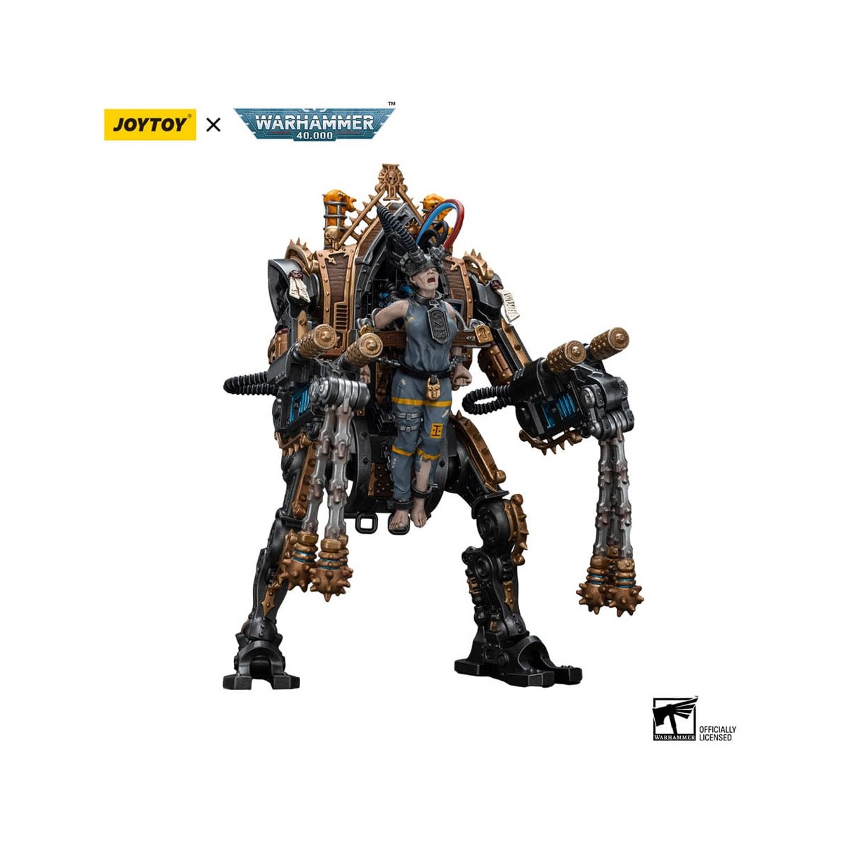JoyToy Space Marine - Adepta Sororitas Penitent Engine con Penitent Flails 1/18 - Warhammer 40K