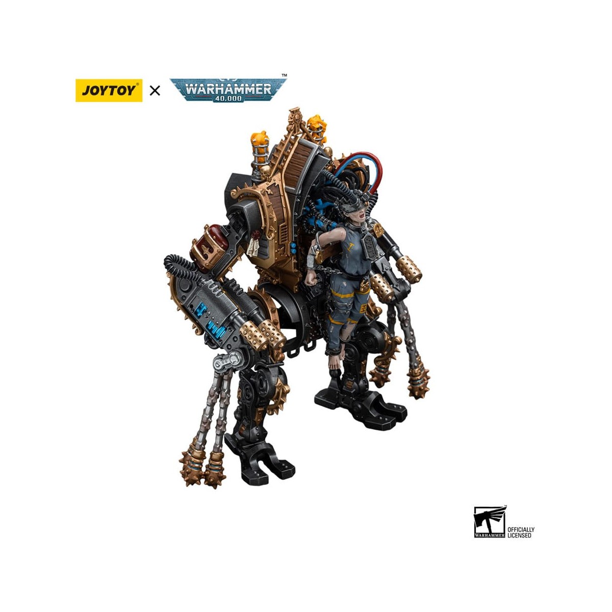 JoyToy Space Marine - Adepta Sororitas Penitent Engine con Penitent Flails 1/18 - Warhammer 40K