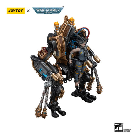 JoyToy Space Marine - Adepta Sororitas Penitent Engine con Penitent Flails 1/18 - Warhammer 40K