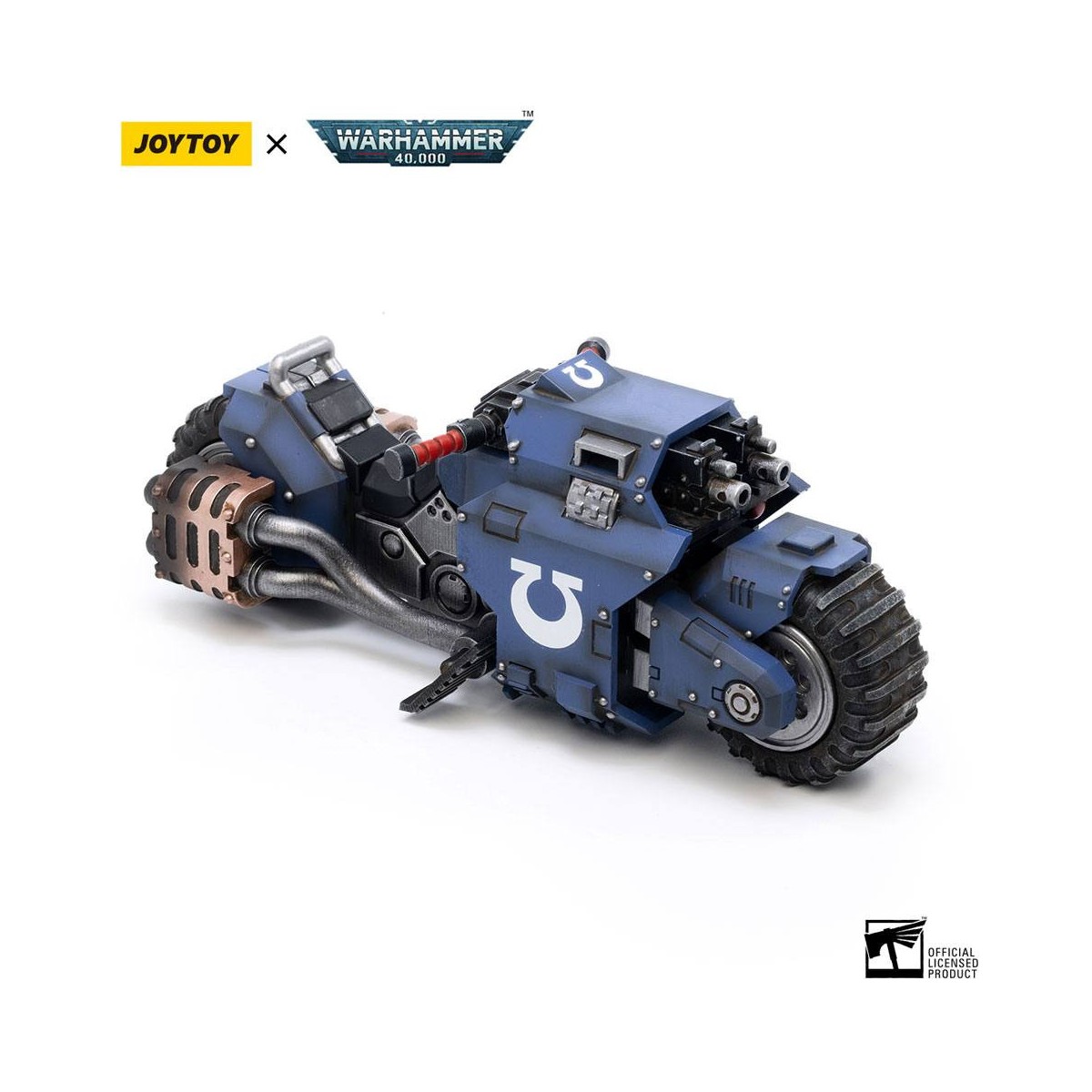 JoyToy Space Marine - Ultramarines - Outrider Bike 1/18 - Warhammer 40K