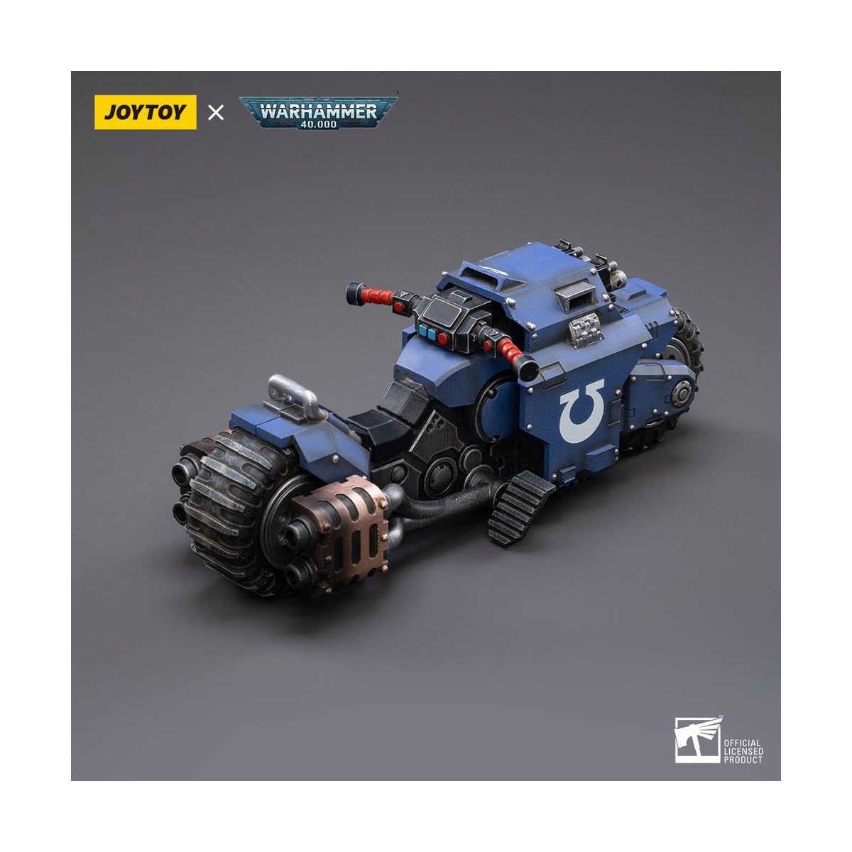 JoyToy Space Marine - Ultramarines - Outrider Bike 1/18 - Warhammer 40K