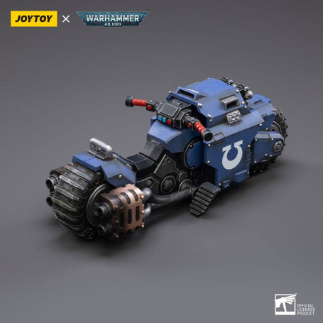 JoyToy Space Marine - Ultramarines - Outrider Bike 1/18 - Warhammer 40K