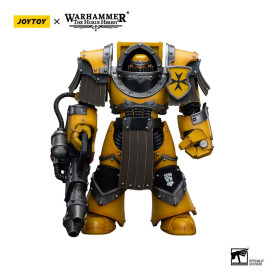 JoyToy Pugni Imperiali - Squadra Terminator della Legione Cataphractii - Legione Cataphractii con Flamer Pesante 1/18