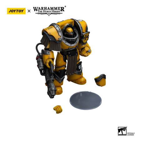 JoyToy Pugni Imperiali - Squadra Terminator della Legione Cataphractii - Legione Cataphractii con Flamer Pesante 1/18