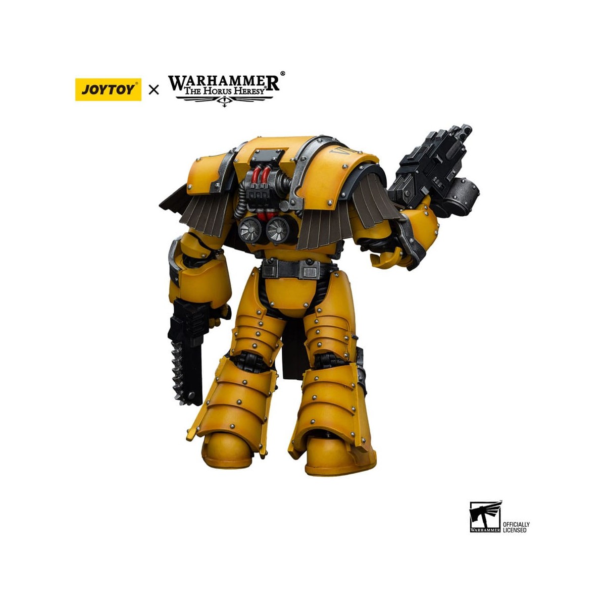 JoyToy Pugni Imperiali - Squadra Terminator della Legione Cataphractii - Legione Cataphractii con Chainfist 1/18