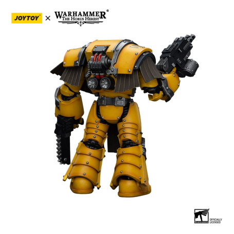 JoyToy Pugni Imperiali - Squadra Terminator della Legione Cataphractii - Legione Cataphractii con Chainfist 1/18