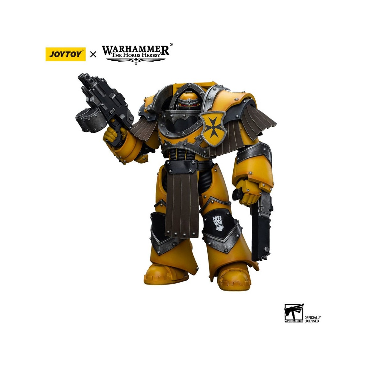 JoyToy Pugni Imperiali - Squadra Terminator della Legione Cataphractii - Legione Cataphractii con Chainfist 1/18