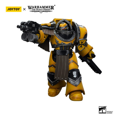 JoyToy Pugni Imperiali - Squadra Terminator della Legione Cataphractii - Legione Cataphractii con Chainfist 1/18