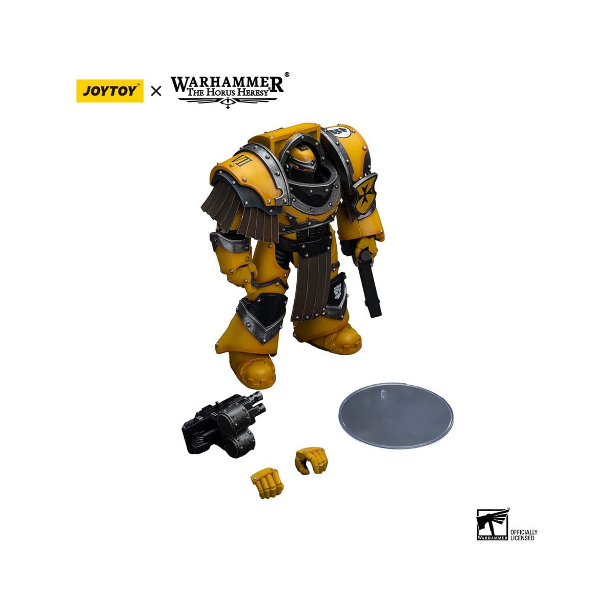 JoyToy Pugni Imperiali - Squadra Terminator della Legione Cataphractii - Legione Cataphractii con Chainfist 1/18