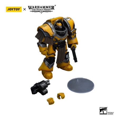 JoyToy Pugni Imperiali - Squadra Terminator della Legione Cataphractii - Legione Cataphractii con Chainfist 1/18