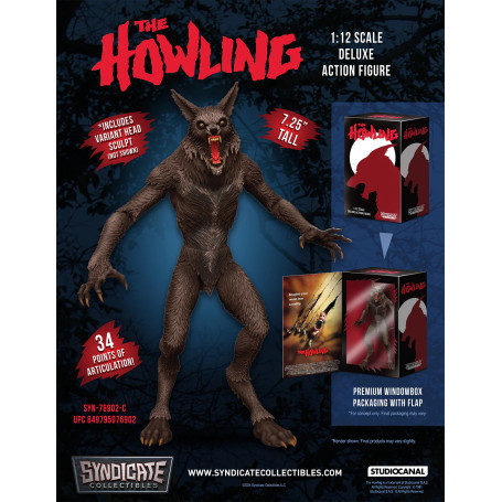 Syndicate Collectibles - L'ululato - Lupo mannaro 1/12