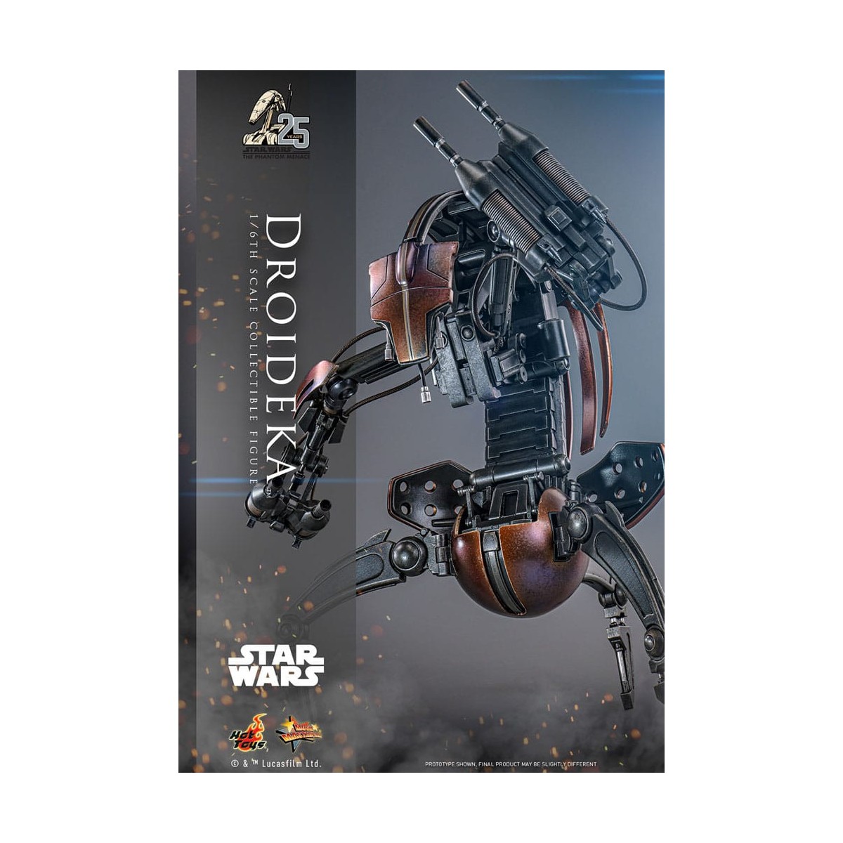 Hot Toys Star Wars La minaccia fantasma - Droideka MMS 1/6