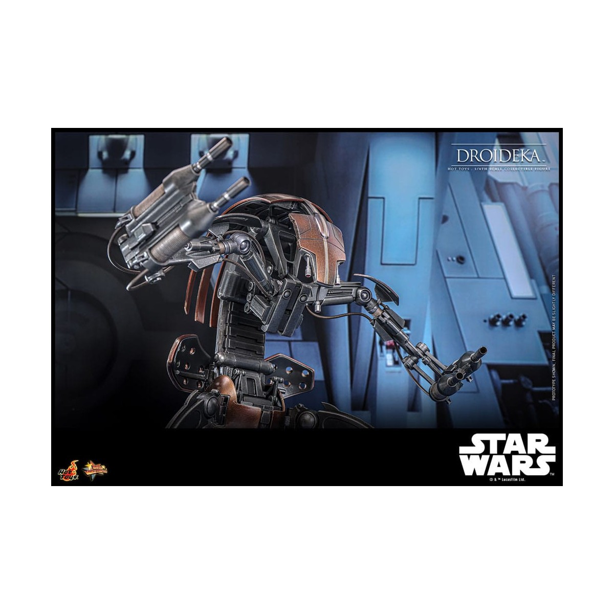 Hot Toys Star Wars La minaccia fantasma - Droideka MMS 1/6