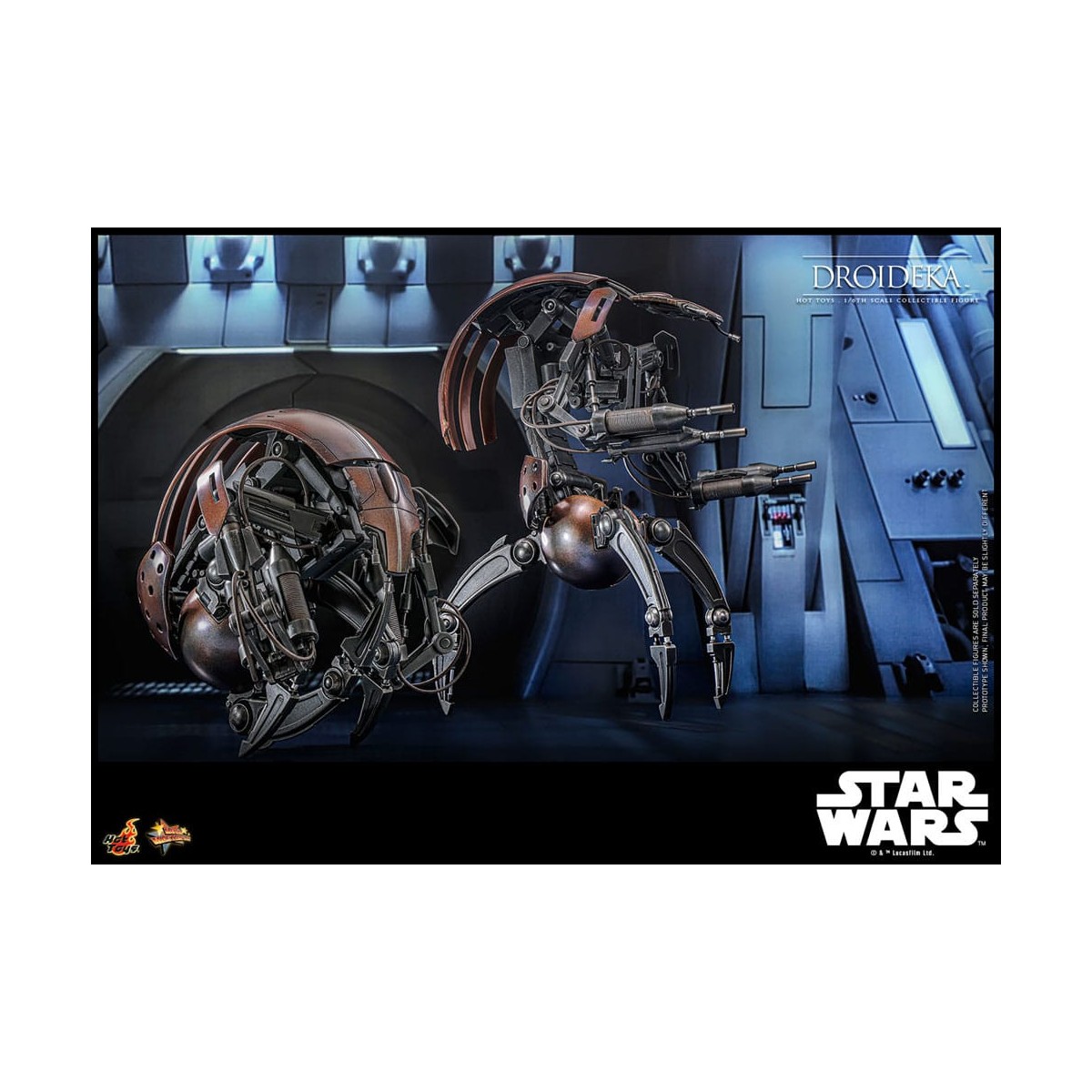 Hot Toys Star Wars La minaccia fantasma - Droideka MMS 1/6
