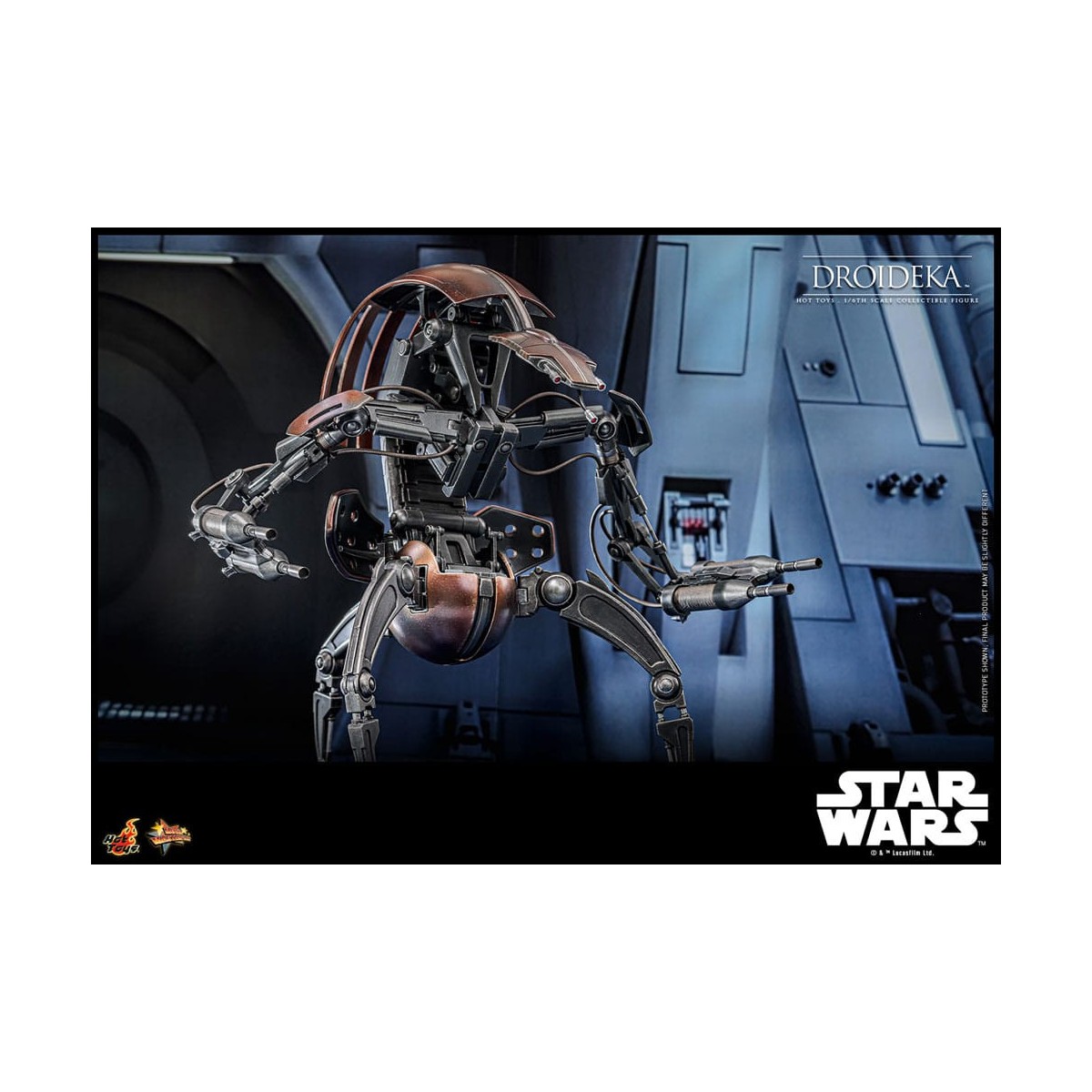 Hot Toys Star Wars La minaccia fantasma - Droideka MMS 1/6