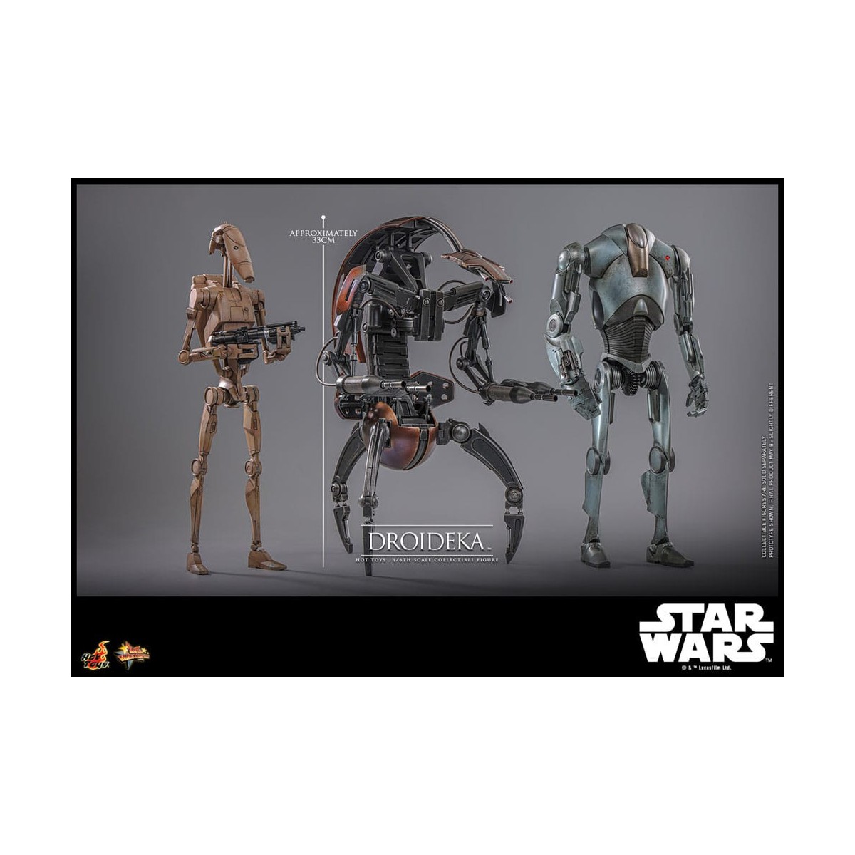 Hot Toys Star Wars La minaccia fantasma - Droideka MMS 1/6
