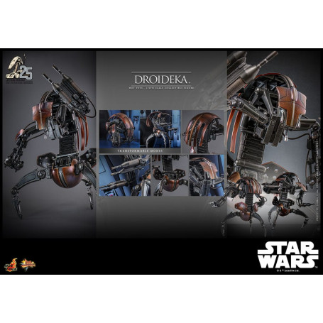 Hot Toys Star Wars La minaccia fantasma - Droideka MMS 1/6