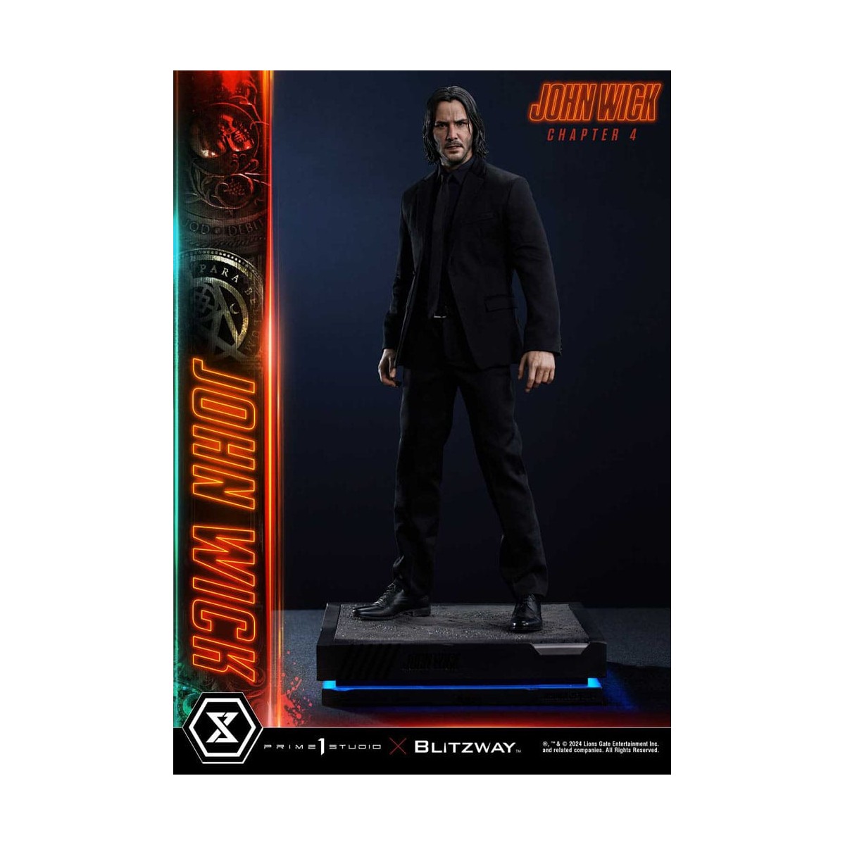 Prime 1 Studio - John Wick Capitolo 4 Ultimate Premium Masterline Series 1/4 John Wick Versione Deluxe