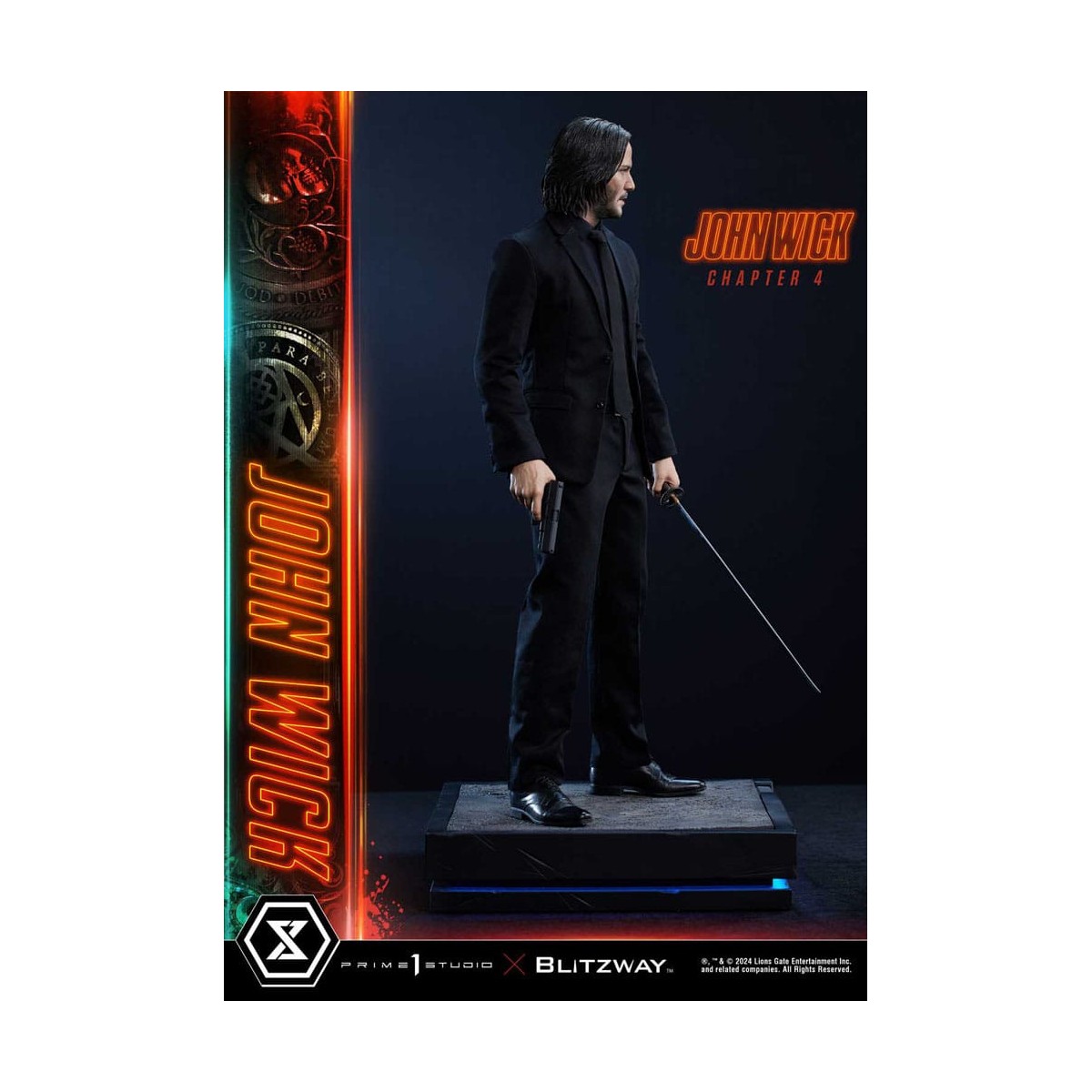 Prime 1 Studio - John Wick Capitolo 4 Ultimate Premium Masterline Series 1/4 John Wick Versione Deluxe